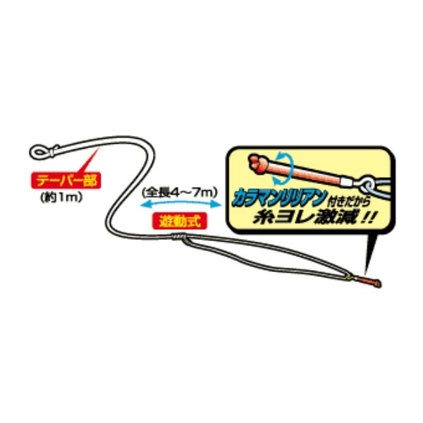 スペクトロン テーパー天上糸 KR